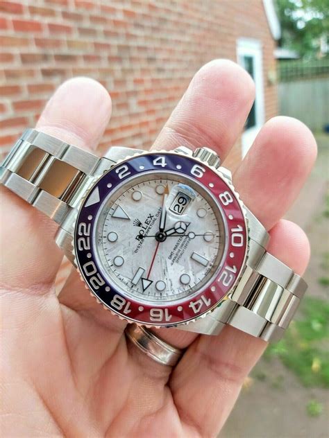 did rolex buy a meteor|rolex gmt meteorite retail price.